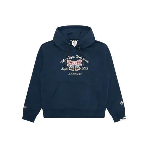 Aape Темно-синий NYX Женские Свитшоты