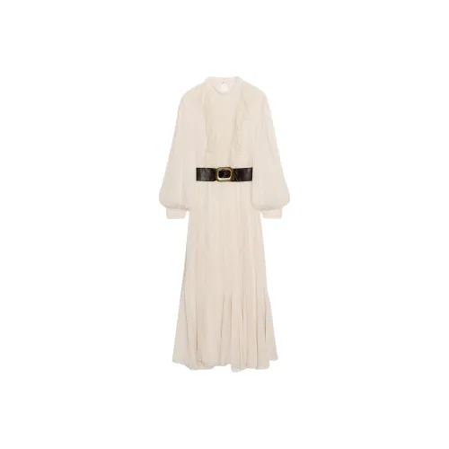 ZARA Длинное платье с длинными рукавами женское