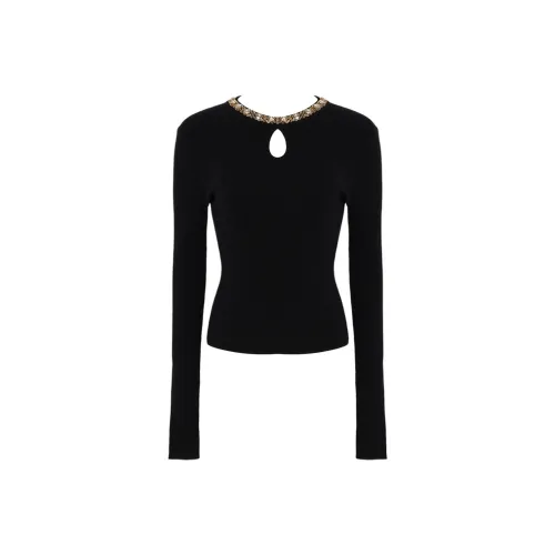 DPLAY Классический черный Женская трикотажная одежда