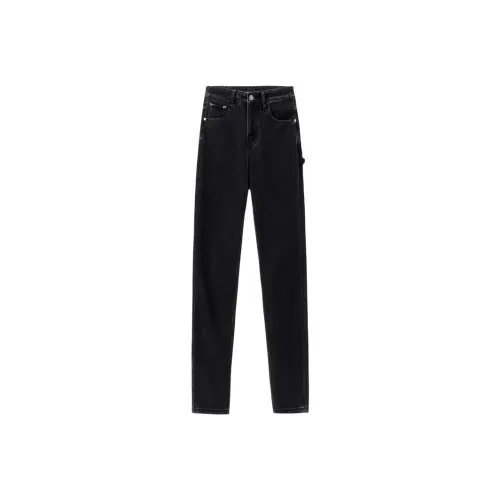 FOSS PHIL Черные Мужские Джинсы