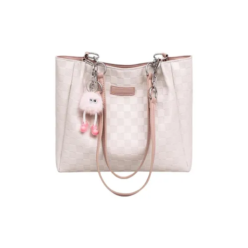 VINEY Сумка через плечо из коровьей кожи большой женский розовый