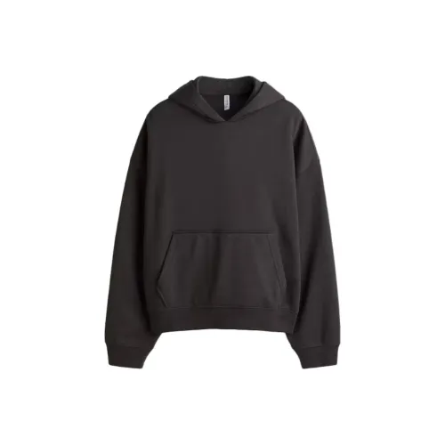 H M Темно-серый женский свитшот