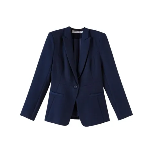 Late White Бизнес Костюм Пальто Женское