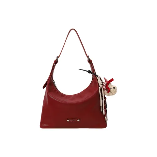 PAYOT Синтетическая кожа AUTUMN Красный Ягода Сумка на плечо Стандартный Женский Бургунди