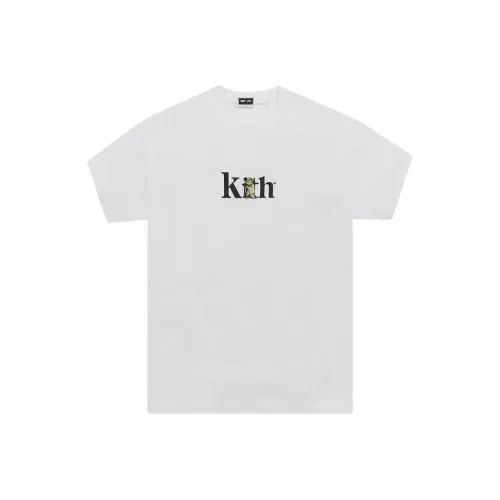 KITH Рукав с оборванным плечом T-рубашка Мужская Белая