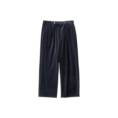 Graphpaper FW25 Soft Knit Вельвет Широкий Chef Брюки Повседневные брюки Мужской