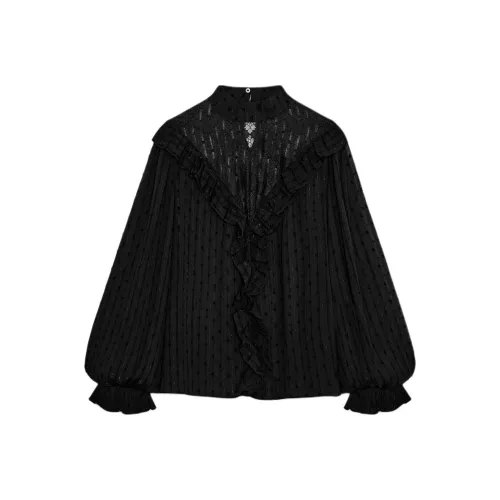 ZARA Черные Женские Рубашки