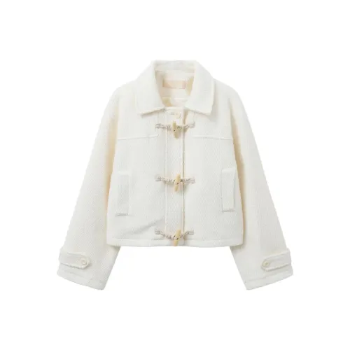 Another Alley Экрю Женское Пальто