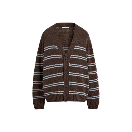 ZARA Коричневый Мужской Трикотаж