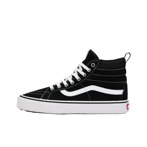 Vans MTE Sk8 Hi Водонепроницаемые и Дышащие Высокие Кроссовки для Скейтбординга Унисекс Черный Белый