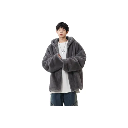 G.M BONNEY Velvet Feel Coat Unisex