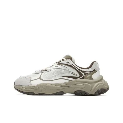 FILA MARS 4 Амортизация Устойчивый к истиранию Дышащий Легкий Низкий Топ Повседневная Обувь Мужская Белый Коричневый