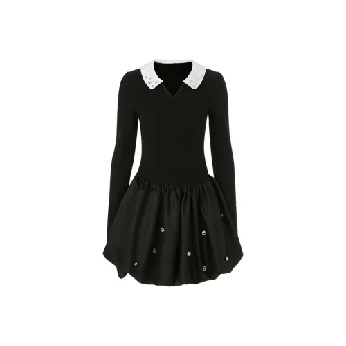 DITB Длинное платье с длинными рукавами женское