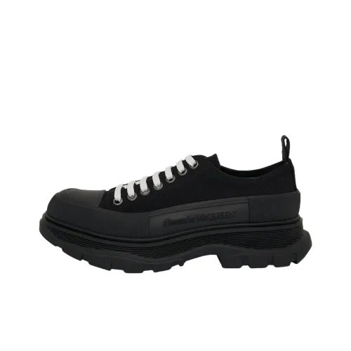Alexander McQueen Tread Slick Low Топ Обувь на платформе Черный