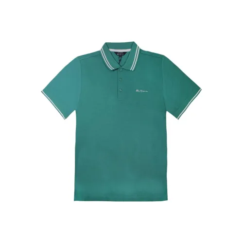 BEN SHERMAN Зеленая Мужская Поло