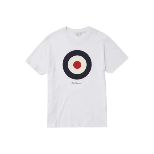 BEN SHERMAN Белая Мужская T-рубашка