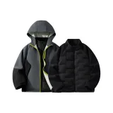 [Thickened Thermal] Однотонный Черный + Однотонный Черный