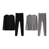 Мужской (Black+Light Gray) 2 Комплекты Одежды