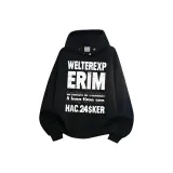 Чёрный Белый С принтом [На флисовой подкладке]