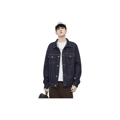 HIPANDA Темно-синий Унисекс Куртки