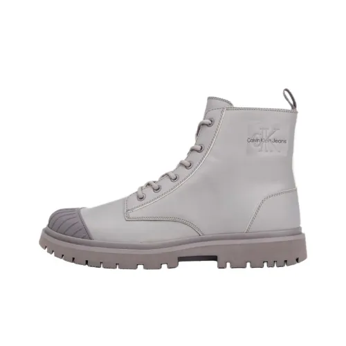 CKJ CALVIN KLEIN JEANS Ботильоны Мужские Серые