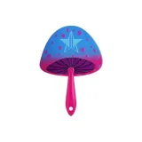 Психоделическое зеркальце для макияжа