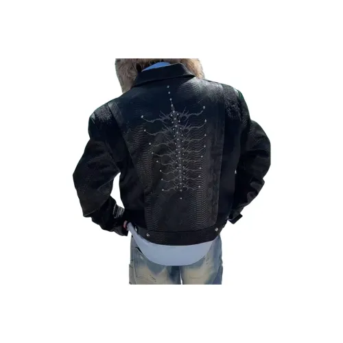 W9H2 Черный Унисекс Куртки