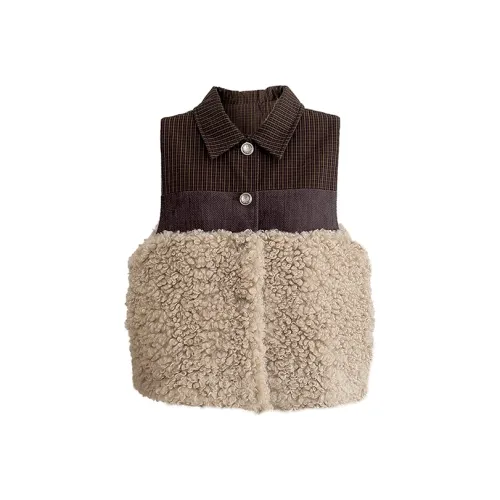 COVT Черный Серый Цвет Женские Жилеты