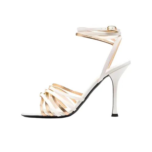 Valentino Открыто one Ремень Сандалии 10 см Женские Белые