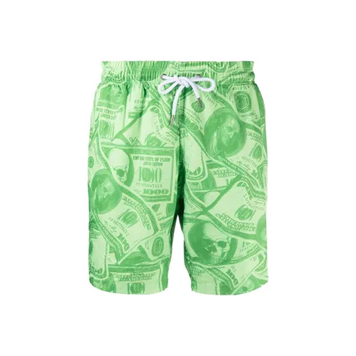 PHILIPP PLEIN SS23 Пляжные шорты Мужские Зеленые