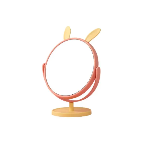 ECOHOME Кошка Ухо Портативный Мультяшный Одностороннее Зеркало для Спальни Десковое Зеркало Cosmetic HD Вращающееся Зеркало MAKE UP