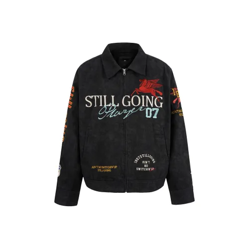 1807 Черный Унисекс Куртки