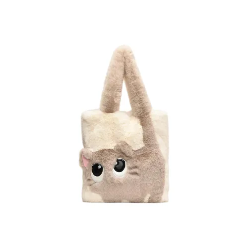 DCLOUD Плюшевая сумка через плечо стандартная женская многоцветная