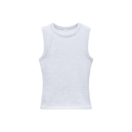 ZARA Серые Женские Майки