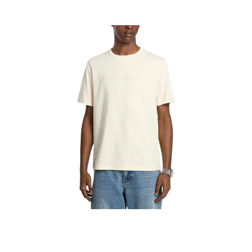 MICHAEL KORS Айвори Мужская T-Рубашка