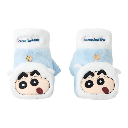 Crayon Shinchan Полиэстеровые трикотажные перчатки унисекс