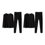 Мужской комплект из 2 предметов (черный)