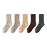 Хаки-Светлый Кофейный-Светлый Желтый-Кофейный-Темный Серый