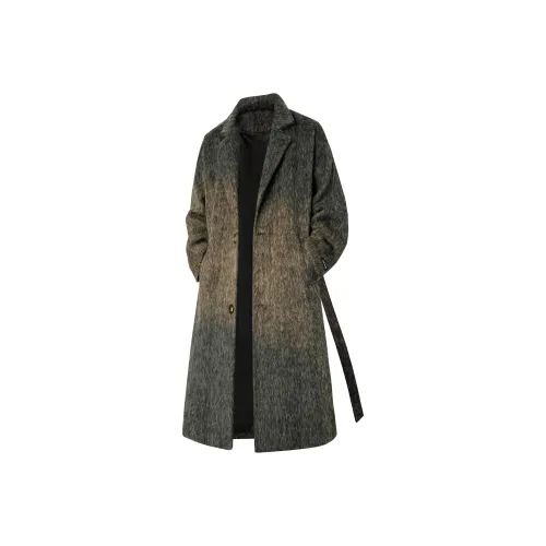 YK YB Унисекс Пальто