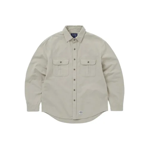 Thisisneverthat FW25 Фланель COUNTRY Рубашка Хаки Рубашка Унисекс