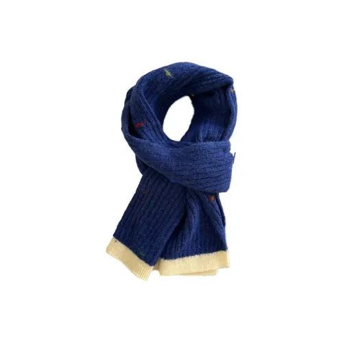 JKEM Полиэстер Трикотаж Шарфы Женские