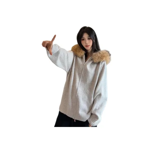 DANJUE Экрю Унисекс Трикотаж