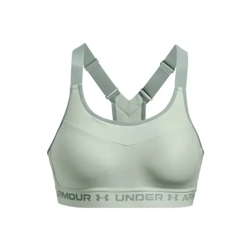 Under Armour Crossback Зеленый Женские Спортивные Майки без Рукавов