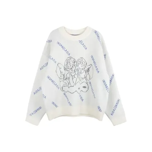 ZVJH Белый Женский Трикотаж