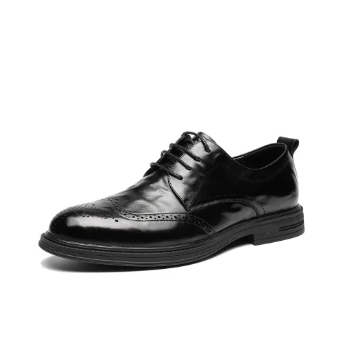 PT'SON Повседневные кожаные туфли для мужчин