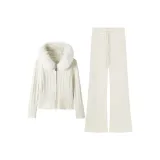 Белое пальто + белые штаны