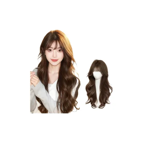 Time Shadow The AUTUMN Прохладный ветер Становится сильнее Полная Голова COVER Перука Для Женщин Высокая температура Пряжа Большая волна