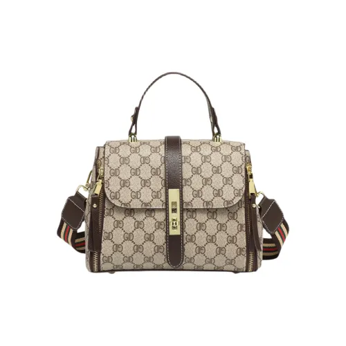 OUBOTE Сумка из коровьей кожи женский серый