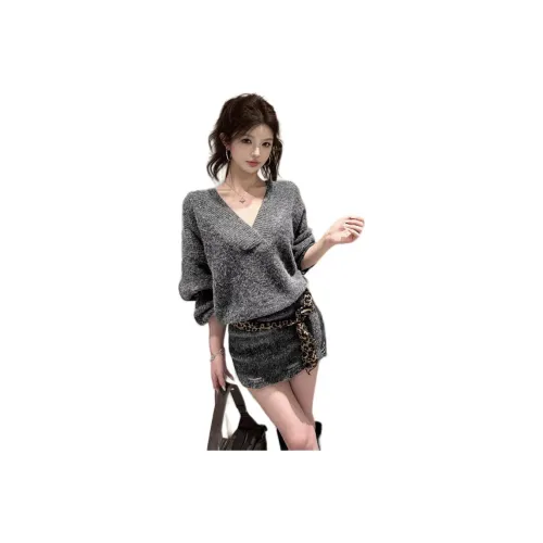 ENPofficial Длинное платье с длинными рукавами женское