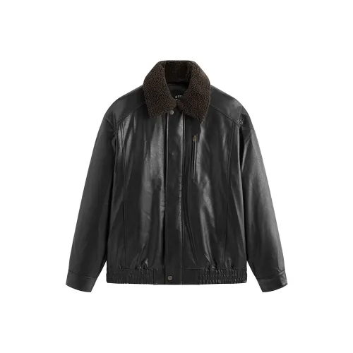 PEACEBIRD MEN Куртка из ПУ (полиуретана) Мужская